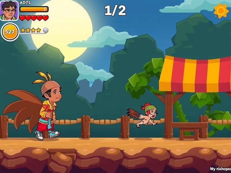 Shining Hopper Gameplay Screenshot